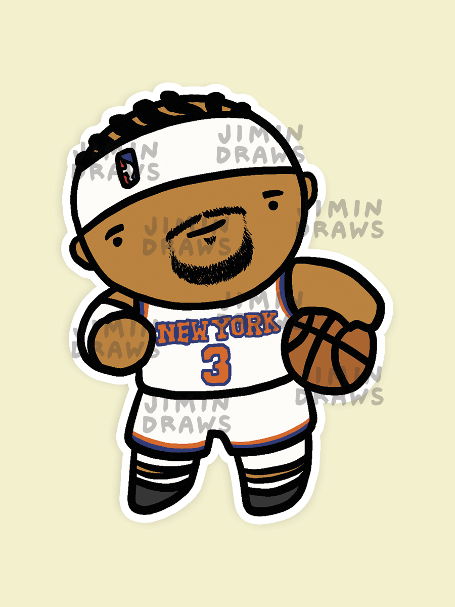 NY Knicks Sticker Pack