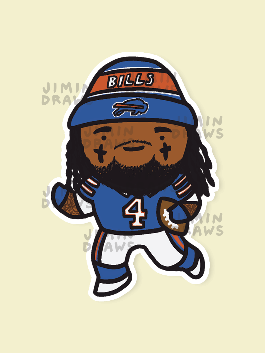 Buffalo Bills Sticker Pack
