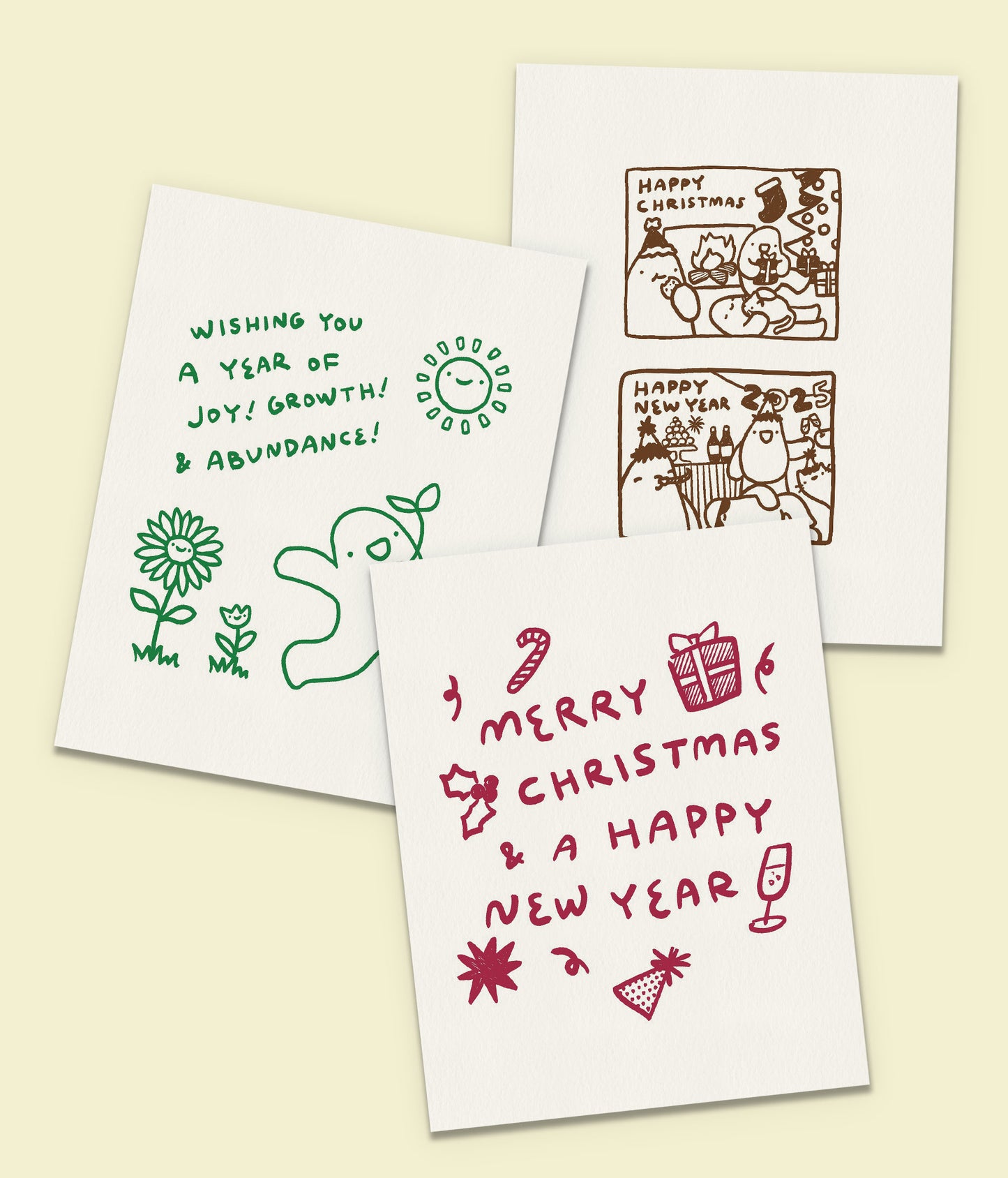 Happy Holidays Collection - Box of 6 (Copy)