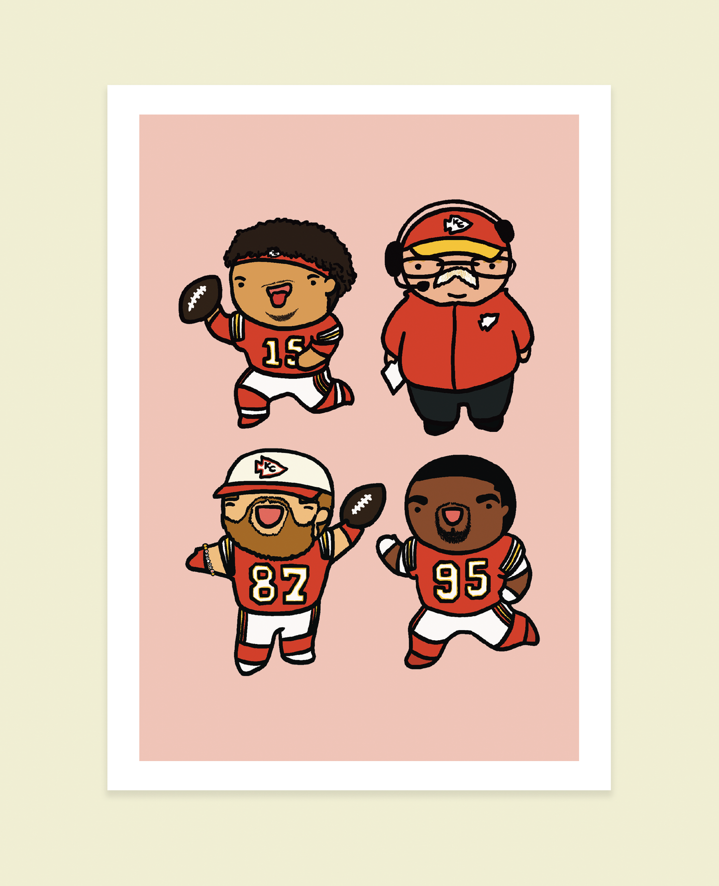 KC Chiefs Print
