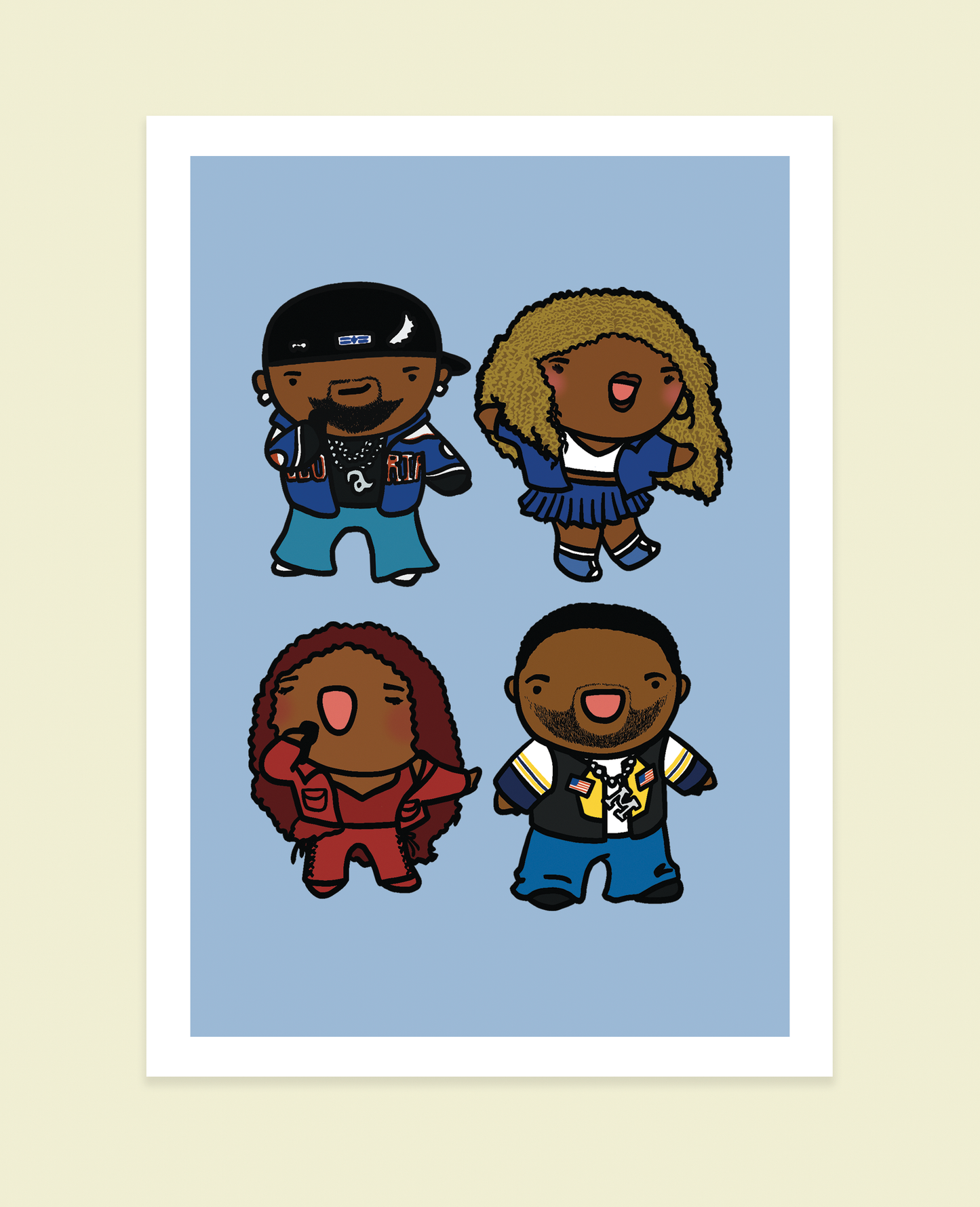 Kendrick & Friends Print