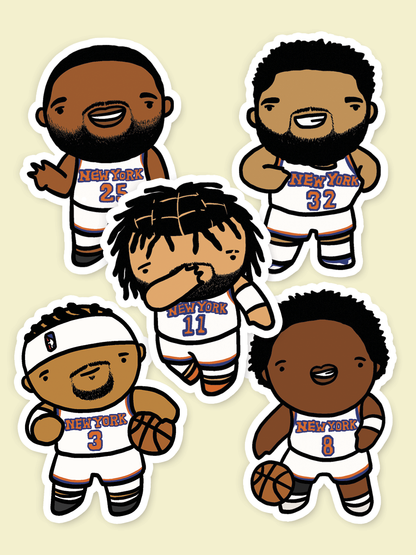 NY Knicks Sticker Pack