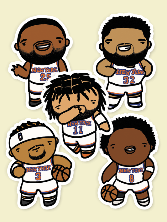 NY Knicks Sticker Pack