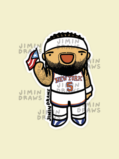 2026 NY Knicks Full Squad Sticker Pack