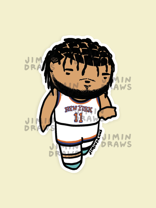 Jalen Brunson Magic Hand Sticker