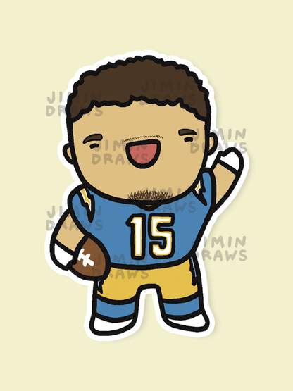 Los Angeles Chargers Sticker Pack