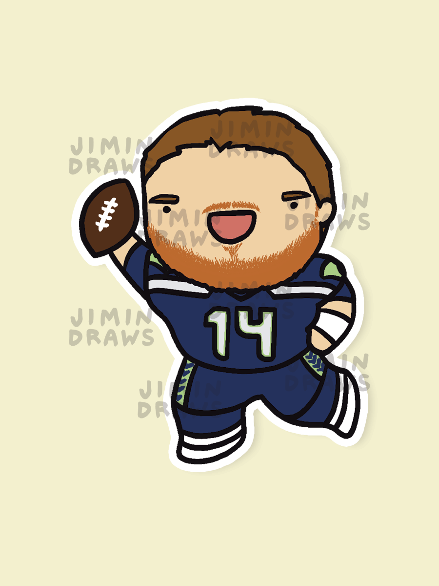 Seattle Seahawks Sticker Pack