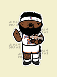 Mitchell Robinson Sticker