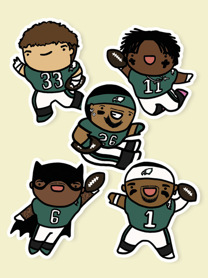 Philly Eagles Sticker Pack
