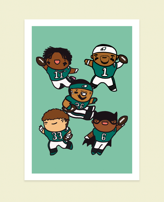 Philly Eagles Print