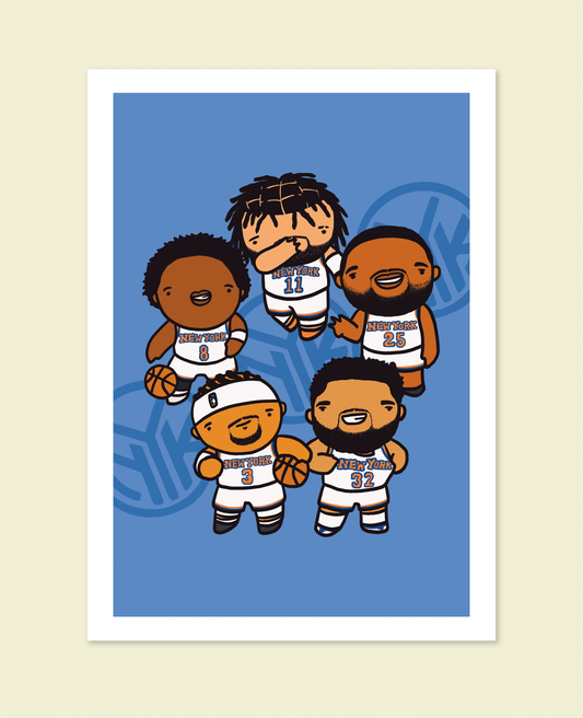 NY Knicks Print