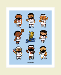 2026 NY Knicks Squad Print